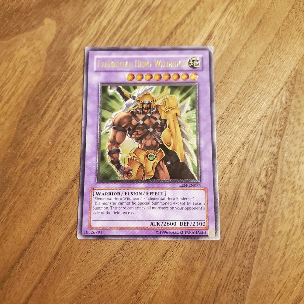 Yu-Gi-Oh Elemental Hero Wildedge Trading Card - Picture 3 of 15